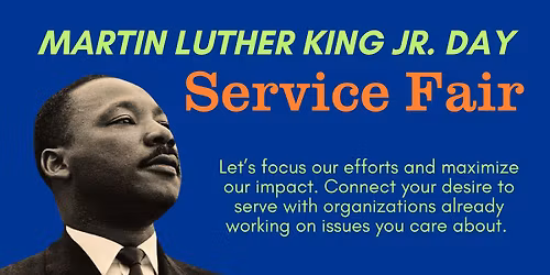 MLK Day Service Fair