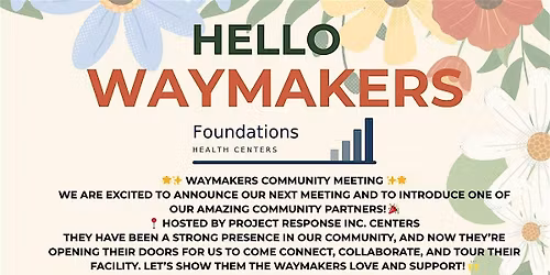 WayMaker Project Response INC