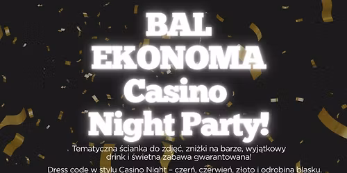 Bal Ekonoma Casino Night Party \ud83c\udf89 