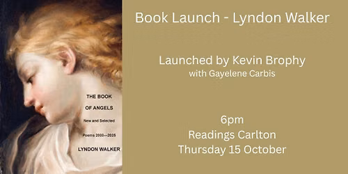 BOOK LAUNCH - LYNDON WALKER