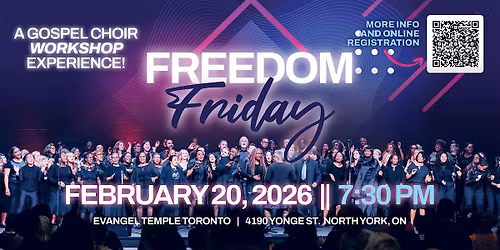 Freedom Friday: A Gospel Choir Workshop Experience