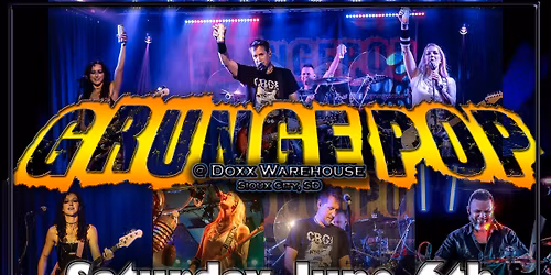 Grunge Pop returns to Doxx Warehouse in Sioux City!