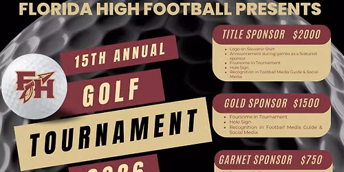 15th Annual Golf Tournament