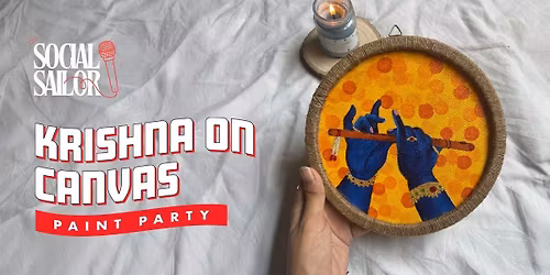 Krishna On Canvas - Delhi