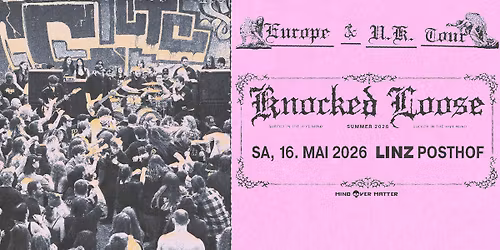KNOCKED LOOSE | Suffer In The Hive Mind | Posthof Linz 