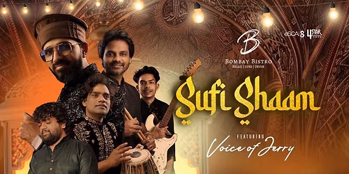 Sufi Shaam ft Voice of Jerry at Bombay Bistro