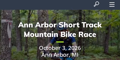 Ann Arbor Short Track Race