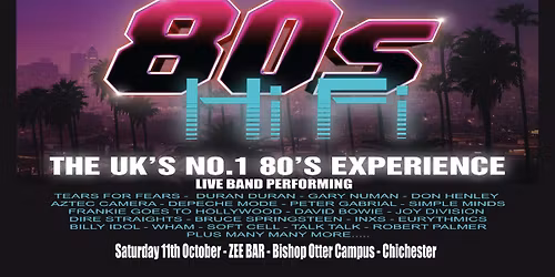 80's HiFi - The best of the 80's LIVE