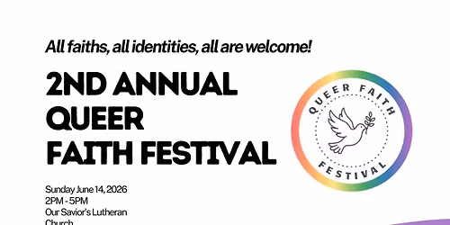2nd Annual Queer Faith Festival