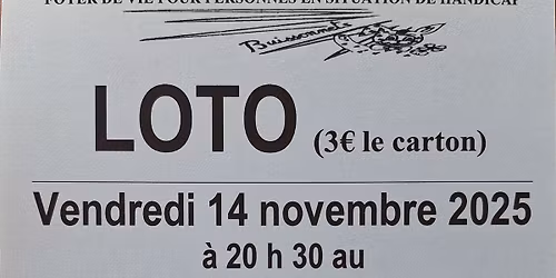 Loto de L'Association Les Buissonnets