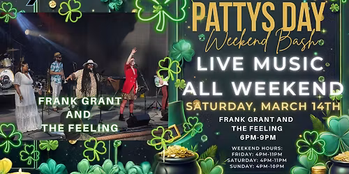 Frank Grant and The Feeling Live @ Cloud 9