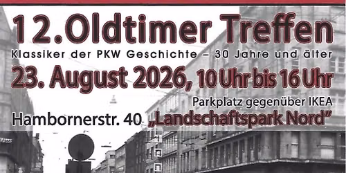12. Oldtimer Treffen des AMC Duisburg 1950 e. V. im DMV