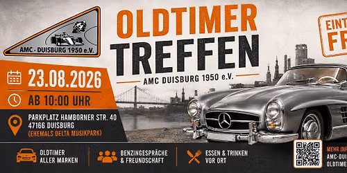 12. Oldtimer Treffen des AMC Duisburg 1950 e. V. im DMV