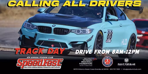 4th Annual SpeedFest - 2025 Charity Track Event for Cars