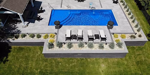 Backyard Preview Weekend with Hendrick Pool