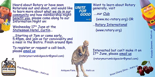 Rotary Info Evening