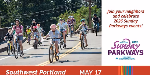  Southwest Portland Sunday Parkways