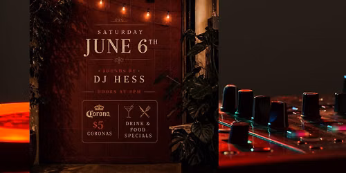 Live DJ - DJ Hess at The Red Door