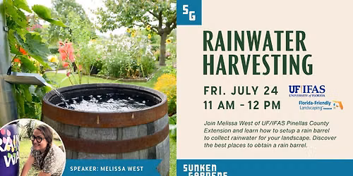 Rainwater Harvesting Talk