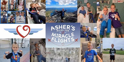 Asher's Miles for Miracle Flights 