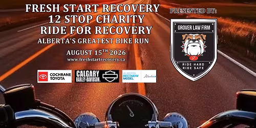 Fresh Start Recovery's 18th Annual 12-Stop Charity Ride for Recovery