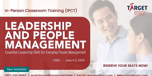 LEADERSHIP AND PEOPLE MANAGEMENT
