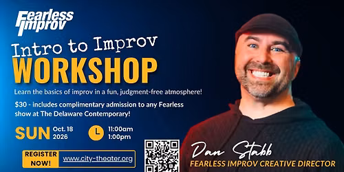 Intro to Improv Workshop w\/ Dan Stabb!