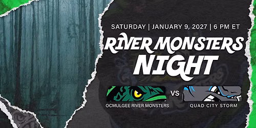 River Monsters Night - River Monsters vs. Storm
