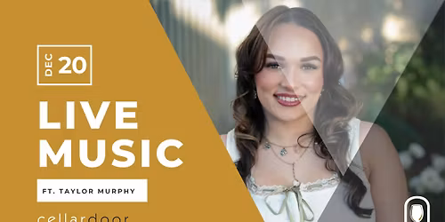 Live Music with Taylor Murphy