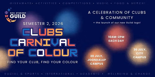 Clubs Carnival of Colour - City Campus