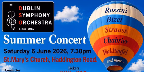 Dublin Symphony Orchestra Summer Concert