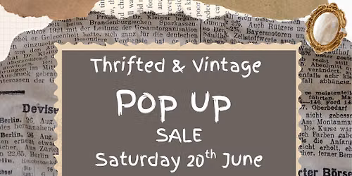 Pop Up Shop - Thrifted & Vintage items