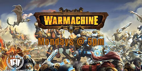 Warmachine Open Play