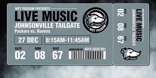 Wet Possum @ Johnsonville Tailgate Village \ud83d\udc9a\ud83d\udc9b