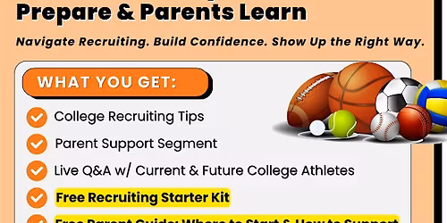 Next Level Ready: College Recruiting, Parent Support, & Live Q&A