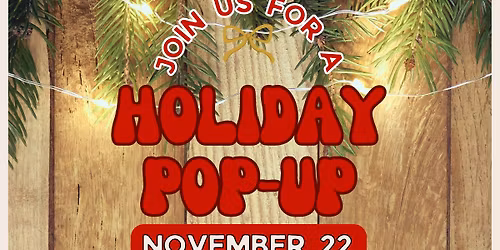 Holiday Pop Up Shopping Event