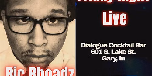 Friday Night Live with Ric Rhoadz at Dialogue Wine Bar