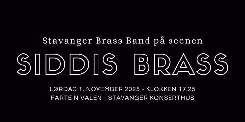 SBB p\u00e5 scenen i \u00e5rets Siddis Brass