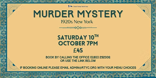 Murder Mystery Evening 