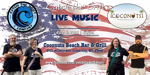 CtD & Co at Coconuts Beach Bar & Grill