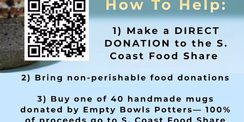 Empty Bowls Rapid Response Donation Drive