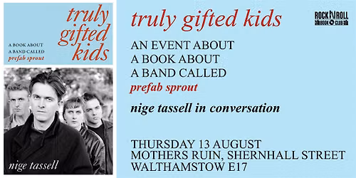 NIGE TASSELL - TRULY GIFTED KIDS BOOK LAUNCH