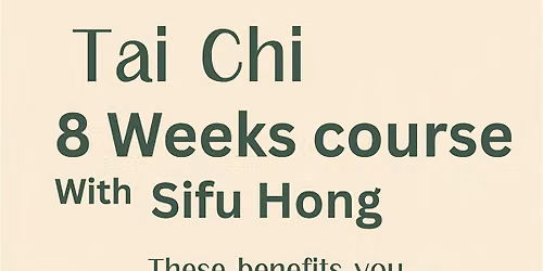 8 weeks Tai Chi Beginner course Cambridge