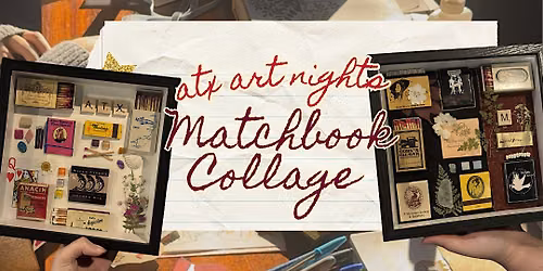 Matchbook Collage Shadowboxes