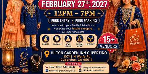 Cupertino Grand Eid Bazaar
