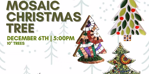 Mosaic Christmas Trees