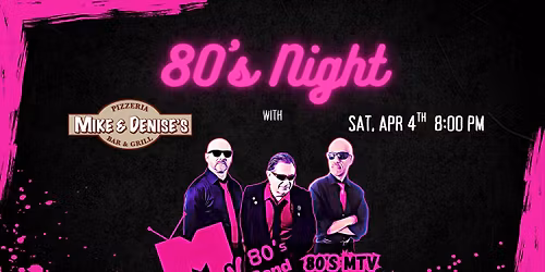 80's Night with My 80's Band