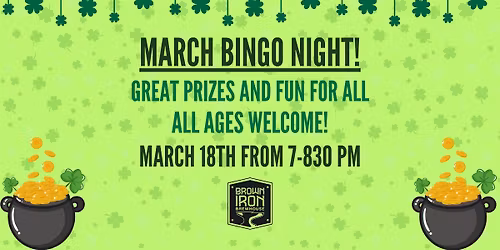 March Bingo Night