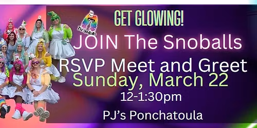 Join The Snoballs, Meet and Greet