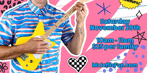 Mr. Jeff Children's Music Show at FitzGerald's!